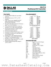 DS1710S datasheet pdf Dallas Semiconductor