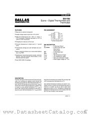 DS1720S datasheet pdf Dallas Semiconductor