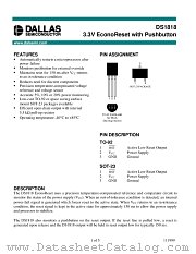 DS1818R-20_T_R datasheet pdf Dallas Semiconductor