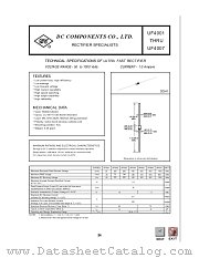 UF4007 datasheet pdf DC Components
