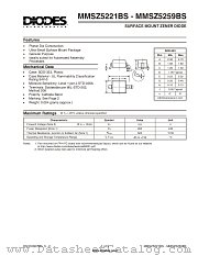 MMSZ52508BS datasheet pdf Diodes