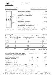 UF4005 datasheet pdf Diotec Elektronische