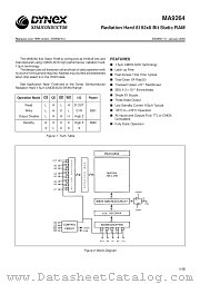MAR9264C95CC datasheet pdf Dynex Semiconductor