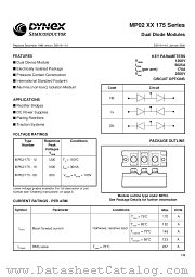 MP02_175-12 datasheet pdf Dynex Semiconductor