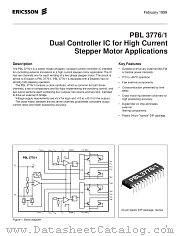 PBL3776_1NS datasheet pdf Ericsson Microelectronics