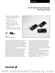 PKF4510PI datasheet pdf Ericsson Microelectronics