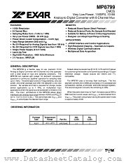 MP8799 datasheet pdf Exar