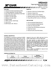 XRD4423 datasheet pdf Exar
