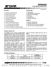 XRD6202 datasheet pdf Exar