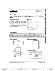 74LCX157CW datasheet pdf Fairchild Semiconductor