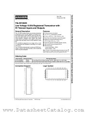 74LCX16543CW datasheet pdf Fairchild Semiconductor