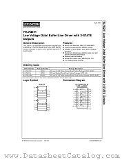 74LVQ241MSA datasheet pdf Fairchild Semiconductor