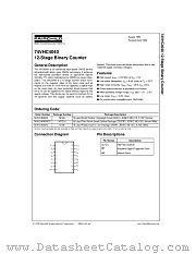 74VHC4040CW datasheet pdf Fairchild Semiconductor