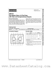 DM7473CW datasheet pdf Fairchild Semiconductor