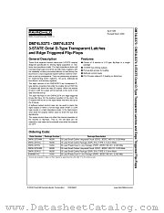 DM74LS373SJX datasheet pdf Fairchild Semiconductor