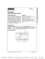 DM74LS390MX datasheet pdf Fairchild Semiconductor