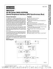 NM25C020LEM8 datasheet pdf Fairchild Semiconductor