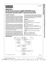 NM25C041EM8 datasheet pdf Fairchild Semiconductor