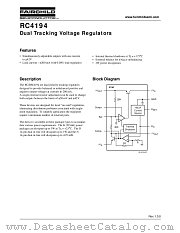 RC4194N datasheet pdf Fairchild Semiconductor