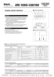 2RI100G-120_160 datasheet pdf Fuji Electric