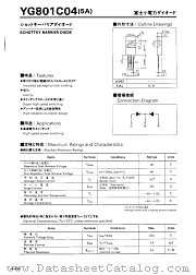 YG801C04 datasheet pdf Fuji Electric