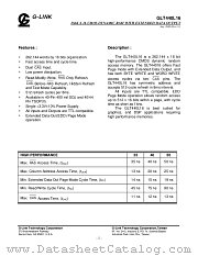 GLT440L16-50J4 datasheet pdf G-LINK Technology