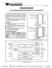 ZN449E datasheet pdf GEC Plessey Semiconductors