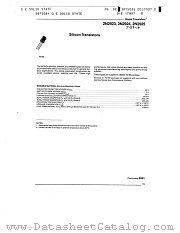 2N2924 datasheet pdf General Electric Solid State