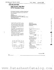 CA3138 datasheet pdf General Electric Solid State