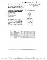 IRFF133 datasheet pdf General Electric Solid State