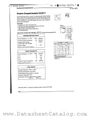 SL5511 datasheet pdf General Electric Solid State