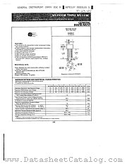 WL005M datasheet pdf General Instruments