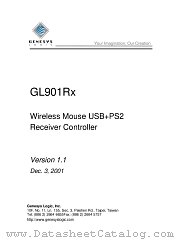 GL901RX datasheet pdf Genesys Logic