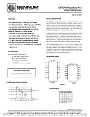GX434--CKC datasheet pdf Gennum Corporation