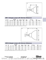 L6409 datasheet pdf Gilway Technical Lamp