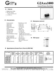 G2A241000 datasheet pdf Global Components & Controls