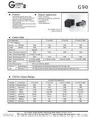 G901CS-DC12-12 datasheet pdf Global Components & Controls