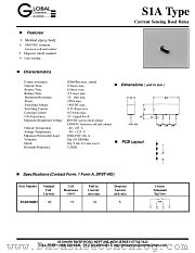 S1A010M01 datasheet pdf Global Components & Controls