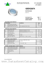 GEDG2074 datasheet pdf Green Power