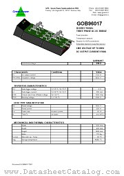 GOB96017 datasheet pdf Green Power