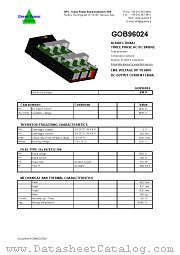 GOB96024 datasheet pdf Green Power