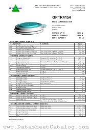 GPTR4154 datasheet pdf Green Power