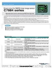 C7884G datasheet pdf Hamamatsu Corporation