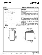 8406501JA datasheet pdf Harris Semiconductor