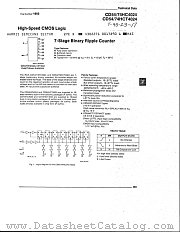 CD74HC4024M datasheet pdf Harris Semiconductor
