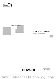 HA17431VP-TZ datasheet pdf Hitachi Semiconductor