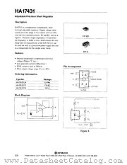 HA17431PS datasheet pdf Hitachi Semiconductor