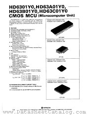 HD6301Y0CP datasheet pdf Hitachi Semiconductor