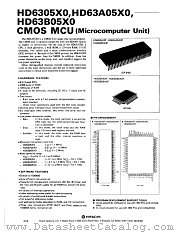 HD6305X0F datasheet pdf Hitachi Semiconductor