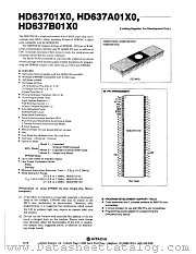 HD637B01X0C datasheet pdf Hitachi Semiconductor